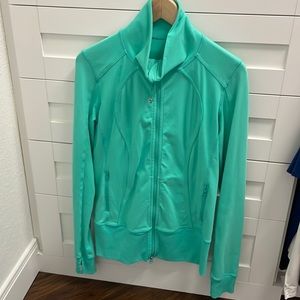 Lululemon Size 10 Mint Green Jacket